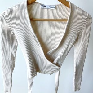 Zara Wrap Top